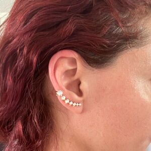 Jules Smith Gold-plated Ear Cuff (Climber)